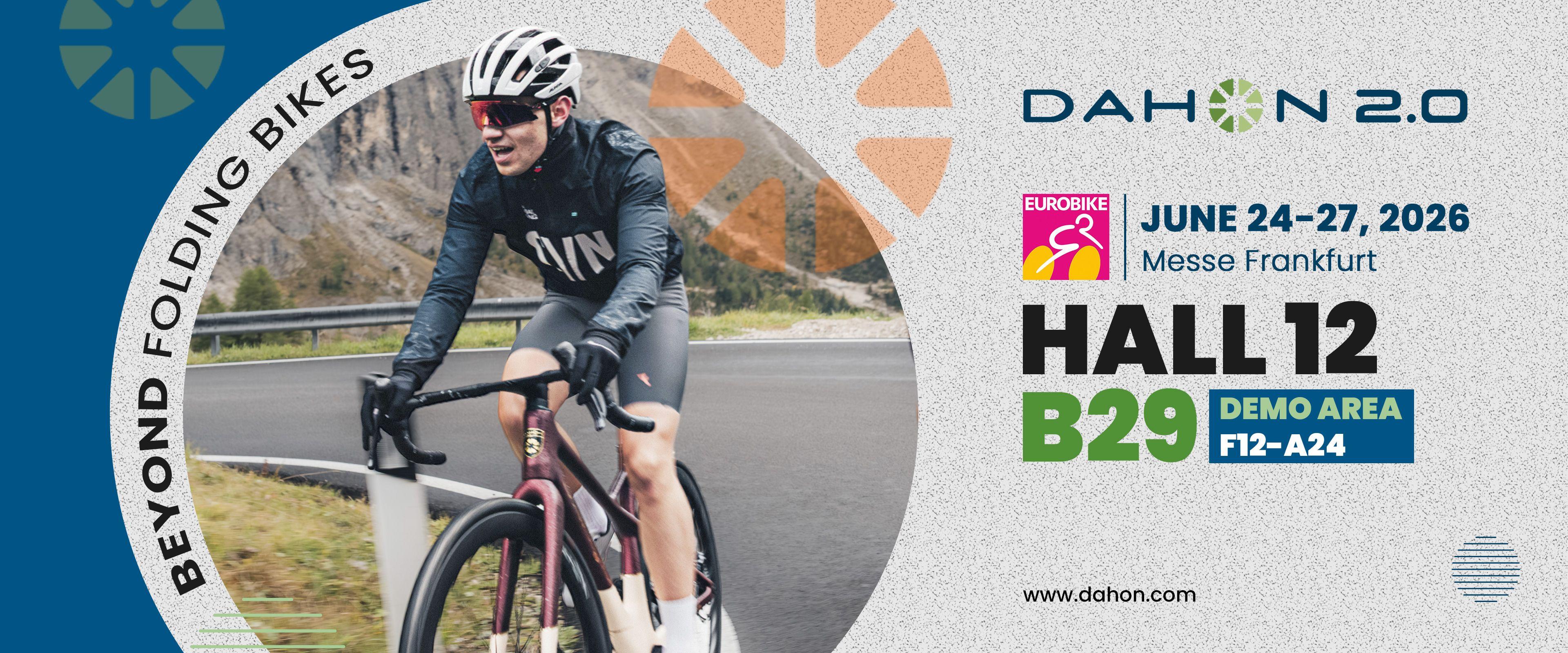 Beyond Folding Bikes:  DAHON Debuts the Latest Tech at Eurobike 2026